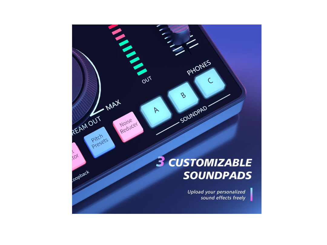 Maonocaster AMC2 NEO One-Stop Streaming Audio Mixer & Sound Card Maonocaster AMC2 NEO One-Stop Streaming Audio Mixer & Sound Card